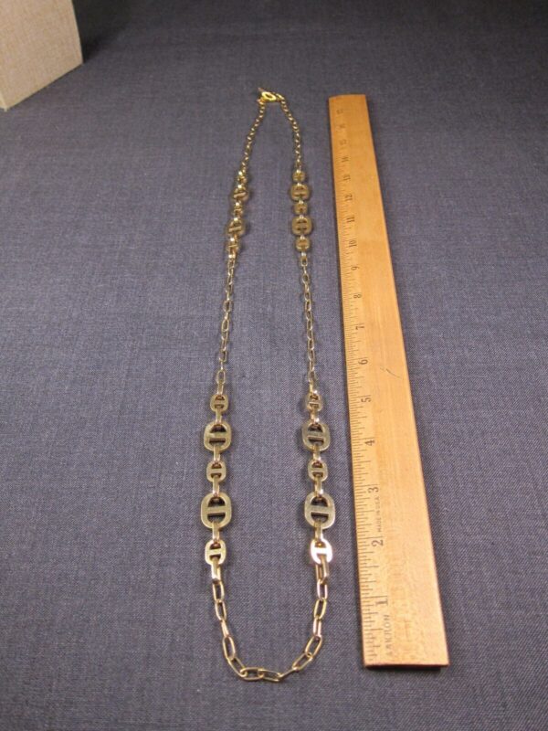 Gorgeous, shiny condition 40" long beautiful chain link necklace Michael Kors! - Image 5