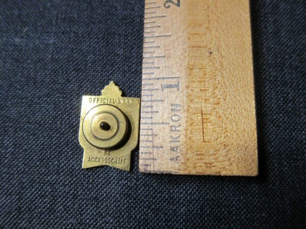 WWII British War Relief Society Pin brooch medal Dieu Et Mon Droit Lion American - Image 3