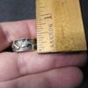 Sterling silver dolphin porpoise band ring marked 925 size 4.75 - Image 5