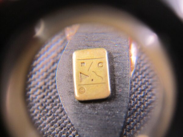 Gorgeous modernist brutalist earrings Elements by Jill Schwartz mixed metals - Image 4