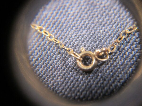 CUTE gold plated over sterling silver cat silhouette pendant necklace Mom Jordan - Image 7