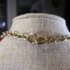 Cute 'Miss Marc' Marc Jacobs gold-tone chain necklace 20" girl w/glasses pendant - Image 4