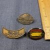 Set of 3 Harley Davidson motorcycle rally pins Sturgis 1993 1994 - Image 2