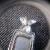 Beautiful sterling silver abalone pierced stud earrings 925 SU Thailand - Image 4