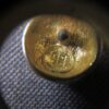 Beautiful vintage French Givenchy dome spiral gold-tone stud earrings signed - Image 5