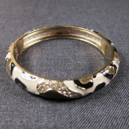 Gorgeous Sequin brand enamel & rhinestone hinged bangle bracelet Nordstrom's