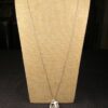 Gorgeous sterling silver 7.7g mother father children family pendant 30" necklace - Image 2