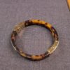 Beautiful Michael Kors faux tortoise hinged bangle bracelet gold-tone - Image 2