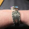 Beautiful multi-color rhinestone silver tone bracelet spoon handles NICE - Image 8