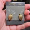 Beautiful vintage new old stock Crown Trifari clip-on earrings