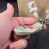 Wow! Hand-crafted ceramic, sterling silver, porcelain, glass bead 30" necklace - Image 4