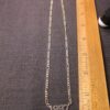 Neat nostalgic 1997 sterling silver necklace 16" long 925 - Image 5