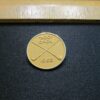 Gorgeous RARE 1965 10K yellow gold PGA Tour pin brooch '500 Open' 4.4g - Image 2