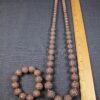 Matching long necklace & bracelet set KJL Kenneth Jay Lane pink bumpy beads - Image 7
