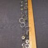 Beautiful 40" long mixed metals connected circles necklace by Lia Sophia Nice! - Image 5