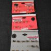 Lot of 13 pairs new on card Charlotte Russe pierced stud earrings gold tone cute - Image 6