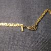Beautiful heavy heart and faux pearl pendant on LONG 40" Monet gold tone chain - Image 6
