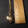 Beautiful heavy heart and faux pearl pendant on LONG 40" Monet gold tone chain - Image 7