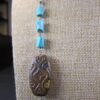 Rare retired Silpada 38" long necklace stones glass sterling N2194 - Image 3