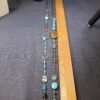 Rare retired Silpada 38" long necklace stones glass sterling N2194 - Image 6