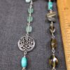 Rare retired Silpada 38" long necklace stones glass sterling N2194 - Image 7