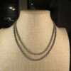 Gorgeous Italian sterling silver 925 26.5g 30" twisted chain neclace