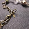 Beautiful Premier Designs mixed materials bead necklace bronze-tone tiger's eye - Image 6