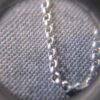 Gorgeous DBI Italy 20" sterling silver rolo chain 925 6.9g - Image 8