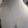Beautiful Black Hills Gold leaf pendant stick pin earrings set 10K gold 2.6g - Image 5