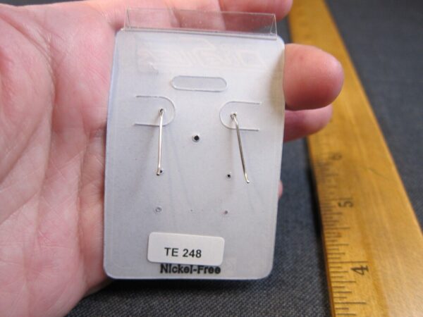 Beautiful sterling Dive Silver by Peter Stone new dolphin dangle earrings 925 - Image 5