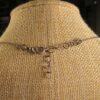 Cute little brown/tan mottle heart-shaped stone pendant sterling silver necklace - Image 4