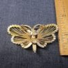 Beautiful vintage wirework gold-tone butterfly brooch/pin - Image 2