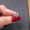 Rare vintage Retired James Avery sterling silver tie tack Celtic Trinity Knot - Image 7