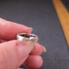Cute sterling silver whale ring toe or finger resize to 4-7 bendable - Image 4