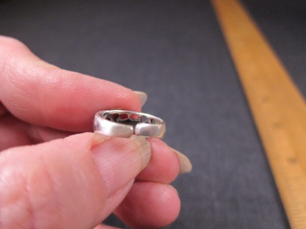 Cute sterling silver whale ring toe or finger resize to 4-7 bendable - Image 4