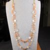 Talbots Beach Beads Double Strand long necklace new with tags!