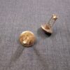 Gorgeous vintage Dolan Bullock D&B 1/20 12K gold filled carnelian cufflinks - Image 5