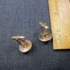 Gorgeous vintage Dolan Bullock D&B 1/20 12K gold filled carnelian cufflinks - Image 6