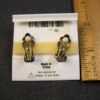 Beautiful Robert Rose designer clip-on earrings green medallions rhinestones NEW - Image 3