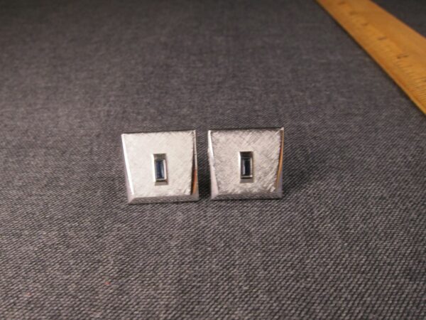 Beautiful vintage Swank brand signed cufflinks mid century modern MCM - Image 3