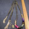 Gorgeous rainbow faceted stones cord lariat necklace Lucky Star Jewels AZ - Image 5