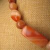 Gorgeous sterling silver and chunky orange agate stone necklace 16 - Image 2