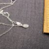 Gorgeous clean shiny 18" sterling silver necklace by EFY Infinity heart 925 - Image 4