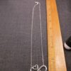 Gorgeous clean shiny 18" sterling silver necklace by EFY Infinity heart 925 - Image 5