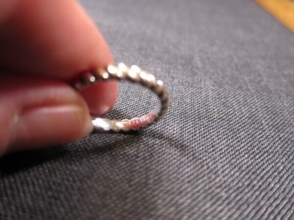Beautiful size 8 Silpada sterling silver twisted band ring 925 - Image 3