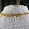 Beautiful vintage 18" Monet gold-tone chain necklace faux pearl pendant - Image 2
